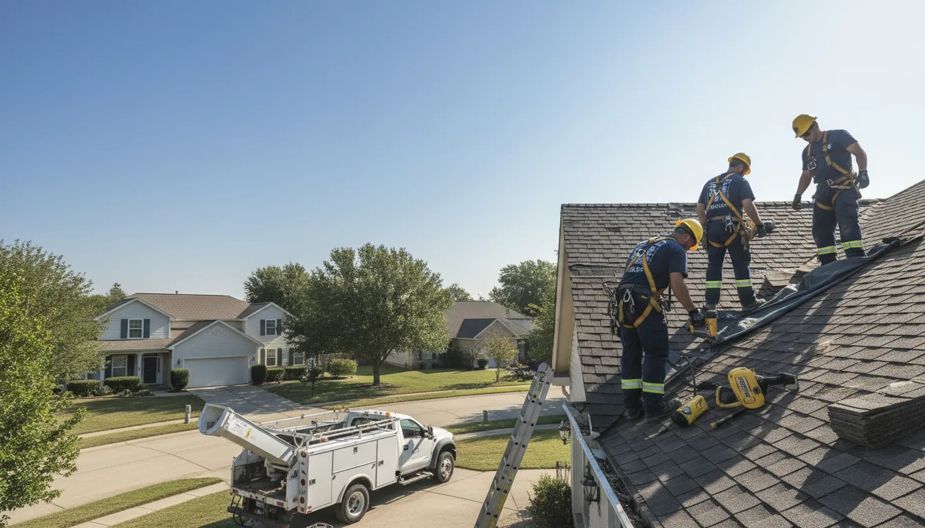 Emergency Roof Repair in Starkville, MS near me